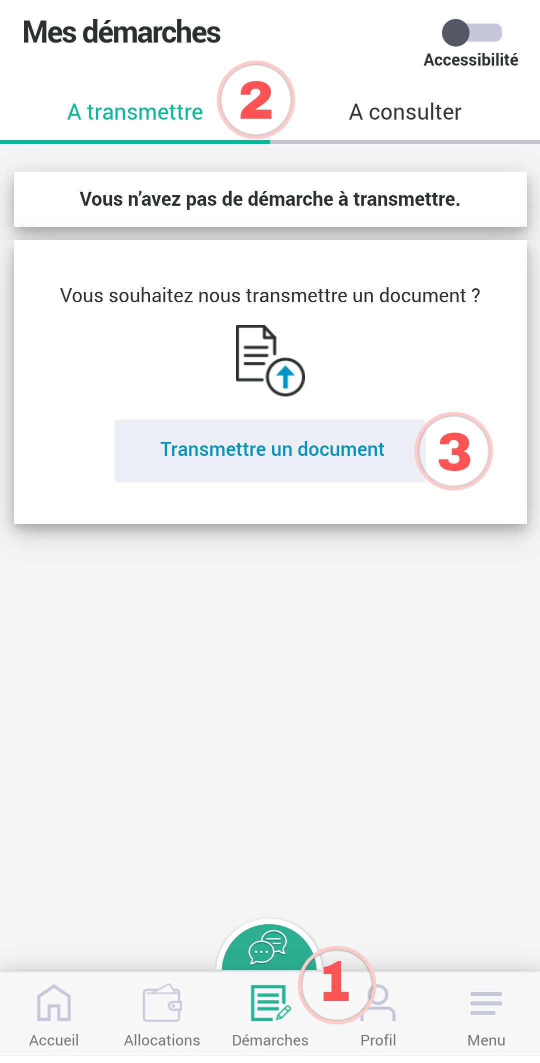 CAF - Envoyer Un Document à La Caf Depuis Mon Espace "Mon Compte"